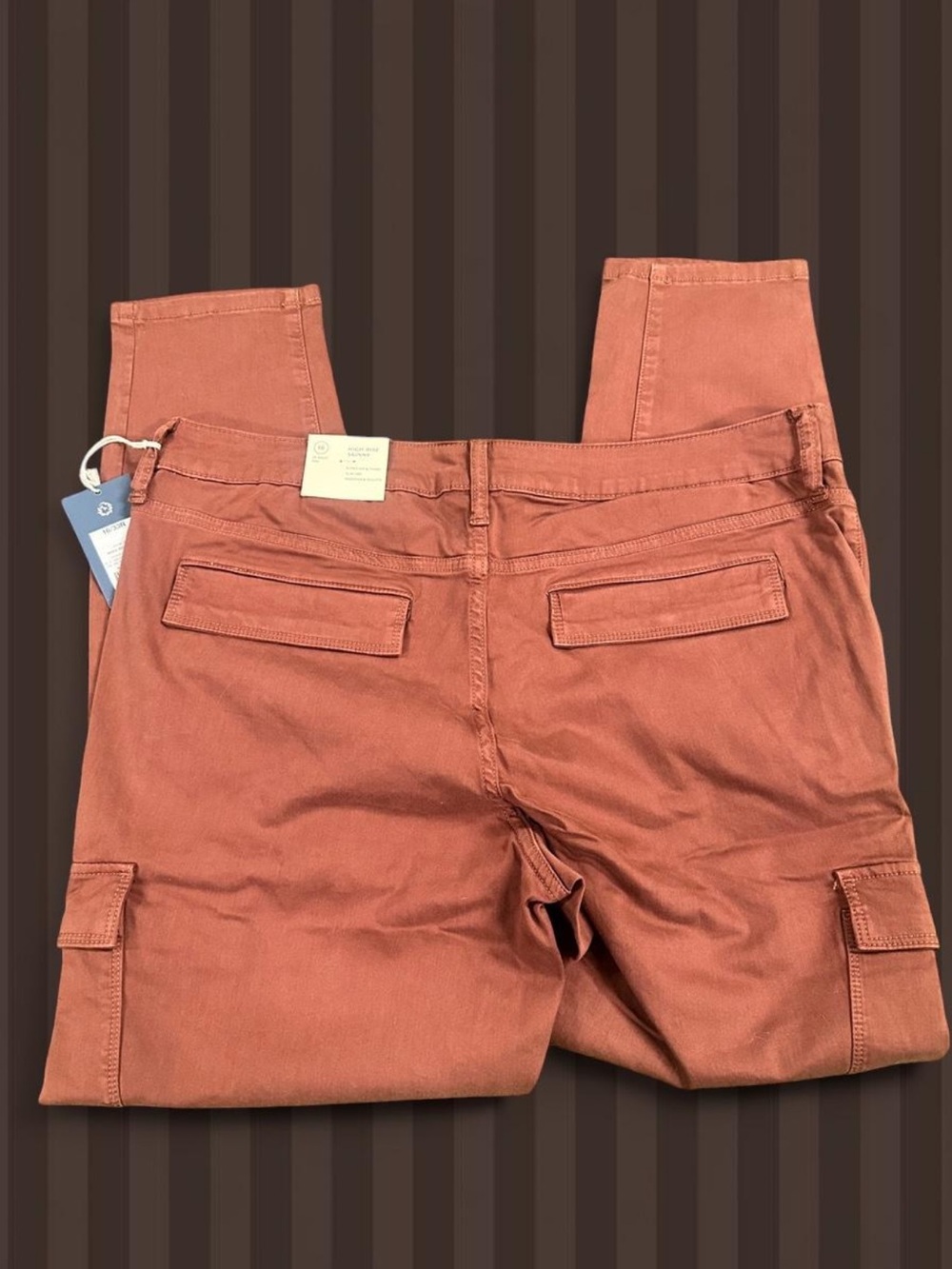 Universal Thread Women's Cargo Pants in Rust